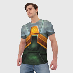 Мужская футболка 3D Костюм Гордона Фримена для косплея - фото 2