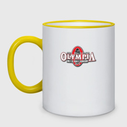 Кружка двухцветная Mr. Olympia