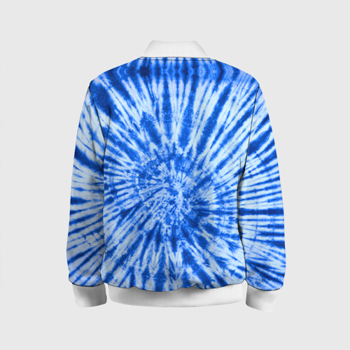 Детский бомбер 3D Tie dye, цвет белый - фото 2