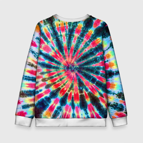 Детский свитшот 3D Tie dye, цвет 3D печать - фото 2