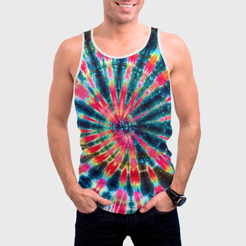 Мужская майка 3D Tie dye - фото 3