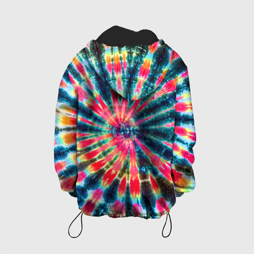 Детская куртка 3D Tie dye, цвет черный - фото 2