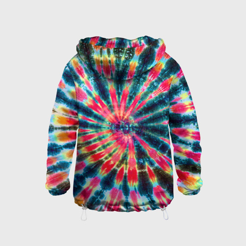 Детская ветровка 3D Tie dye, цвет белый - фото 2