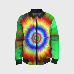 Детский бомбер 3D Tie dye