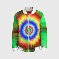 Детский бомбер 3D Tie dye