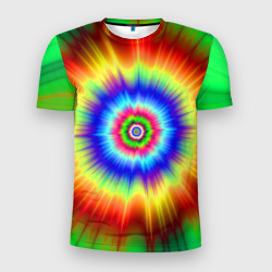 Мужская футболка 3D Slim Tie dye