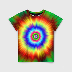 Детская футболка 3D Tie dye