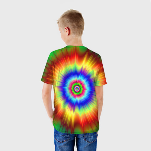 Детская футболка 3D Tie dye - фото 4