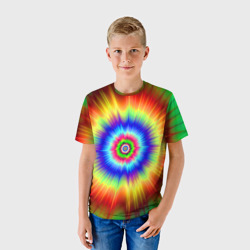 Детская футболка 3D Tie dye - фото 2