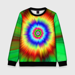 Детский свитшот 3D Tie dye