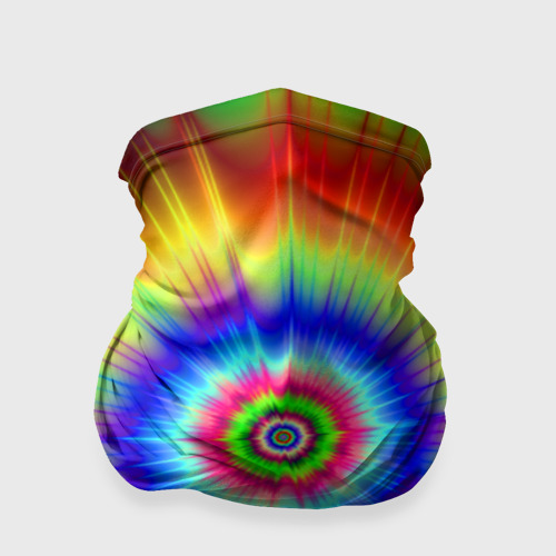 Бандана-труба 3D Tie dye, цвет 3D печать