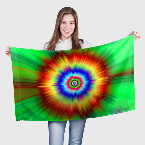 Флаг 3D Tie dye