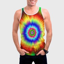 Мужская майка 3D Tie dye - фото 2