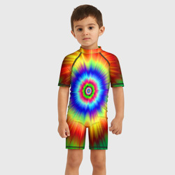 Детский купальный костюм 3D Tie dye - фото 2