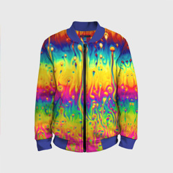 Детский бомбер 3D Tie dye