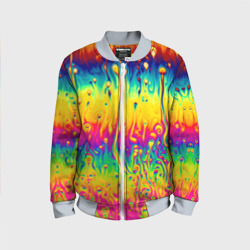 Детский бомбер 3D Tie dye