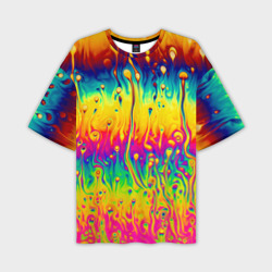 Мужская футболка oversize 3D Tie dye