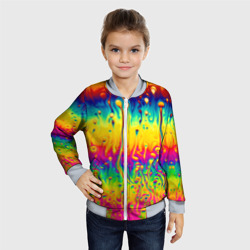 Детский бомбер 3D Tie dye - фото 2