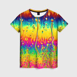 Женская футболка 3D Tie dye