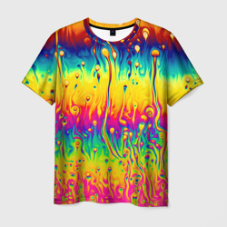 Мужская футболка 3D Tie dye