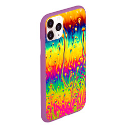 Чехол для iPhone 11 Pro Max матовый Tie dye - фото 2