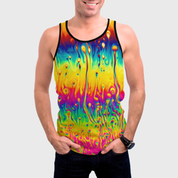 Мужская майка 3D Tie dye - фото 2