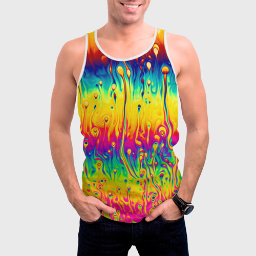 Мужская майка 3D Tie dye - фото 3