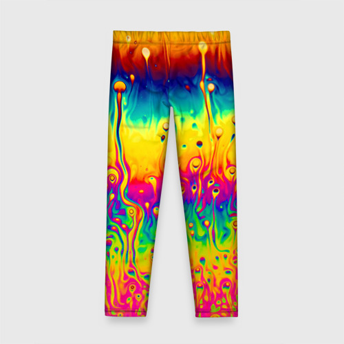 Детские леггинсы 3D Tie dye - фото 2