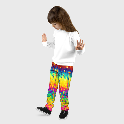 Детские брюки 3D Tie dye, цвет 3D печать - фото 3