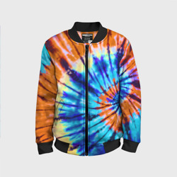 Детский бомбер 3D Tie dye