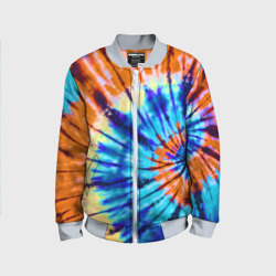 Детский бомбер 3D Tie dye