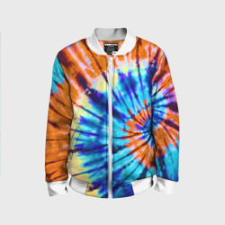 Детский бомбер 3D Tie dye