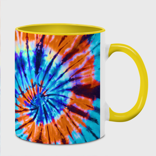 Кружка с полной запечаткой Tie dye