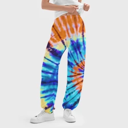 Женские джоггеры оверсайз 3D Tie dye - фото 2