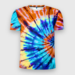 Мужская футболка 3D Slim Tie dye