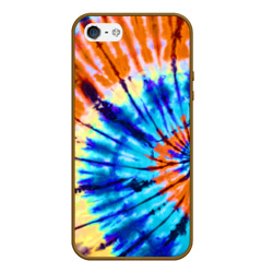 Чехол для iPhone 5/5S матовый Tie dye