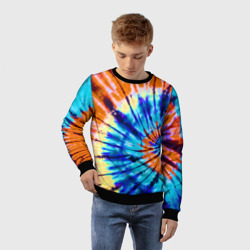 Детский свитшот 3D Tie dye - фото 2