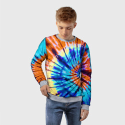 Детский свитшот 3D Tie dye - фото 2