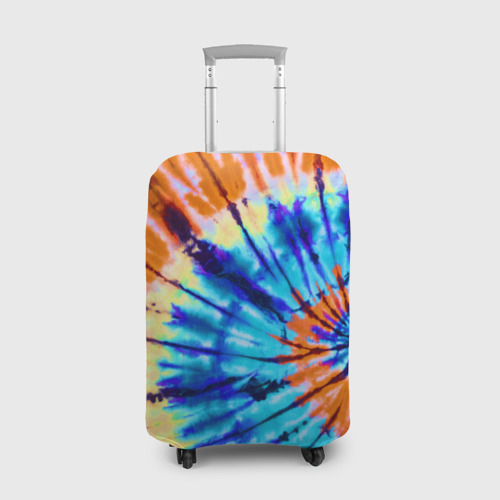 Чехол для чемодана 3D Tie dye