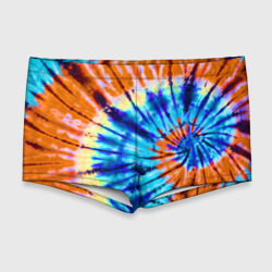 Мужские купальные плавки 3D Tie dye