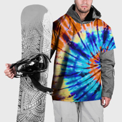 Накидка на куртку 3D Tie dye