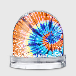 Игрушка Снежный шар Tie dye