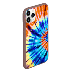 Чехол для iPhone 11 Pro Max матовый Tie dye - фото 2