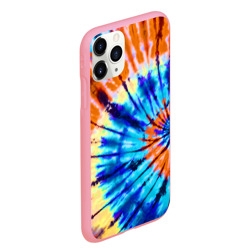 Чехол для iPhone 11 Pro Max матовый Tie dye - фото 2