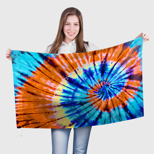 Флаг 3D Tie dye