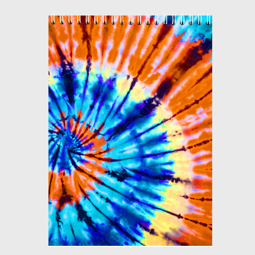 Скетчбук Tie dye, цвет белый - фото 2