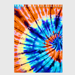 Скетчбук Tie dye