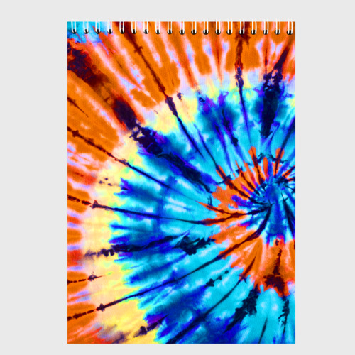 Скетчбук Tie dye, цвет белый