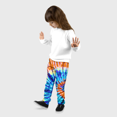 Детские брюки 3D Tie dye, цвет 3D печать - фото 3