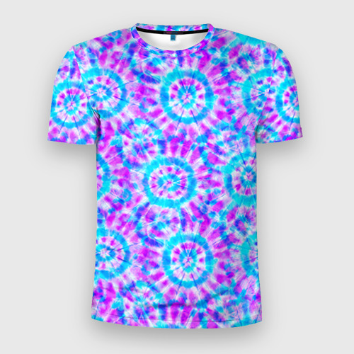 Мужская футболка 3D Slim Tie dye